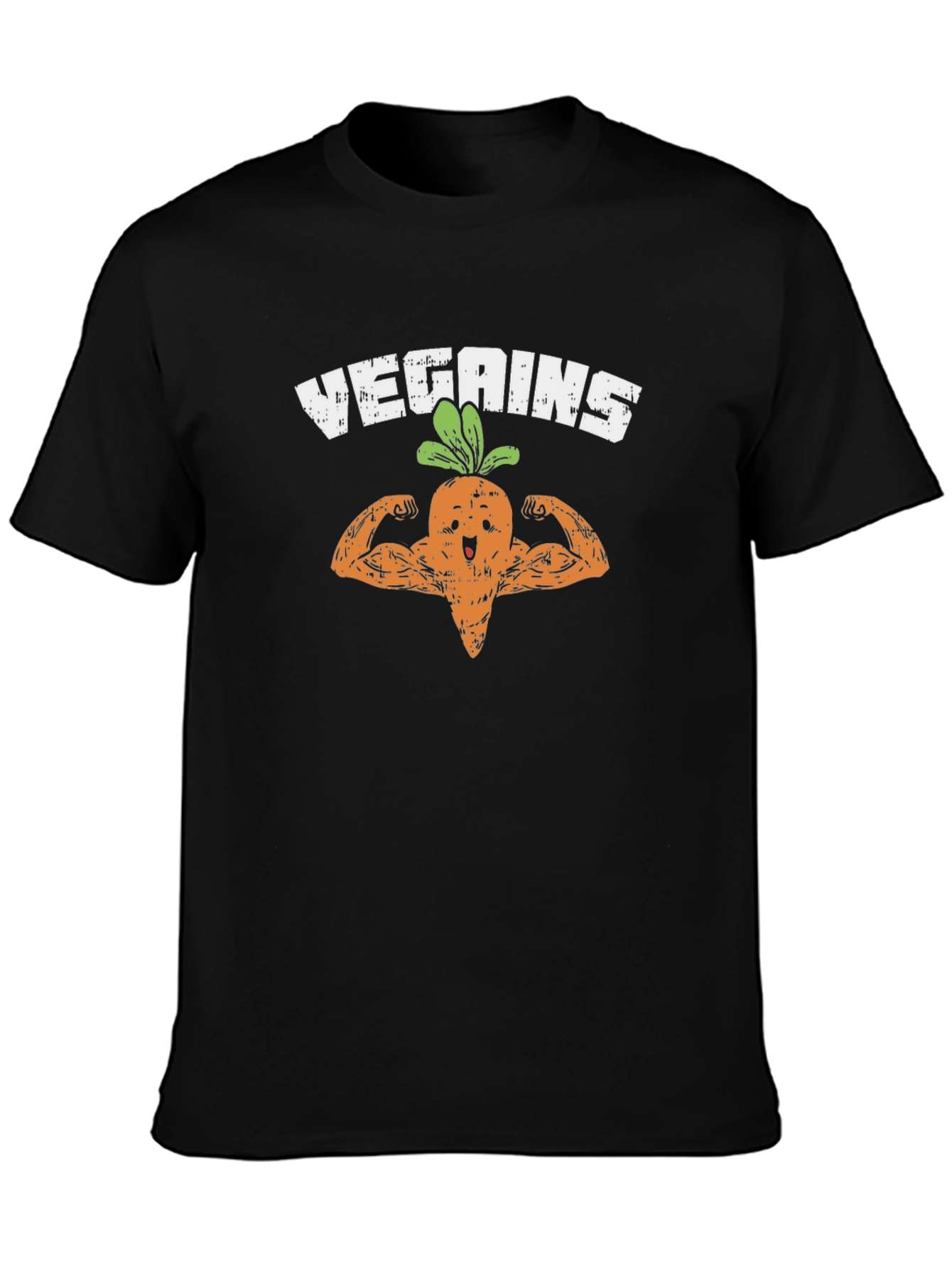 Vegains Carrot Muscle T-Shirt