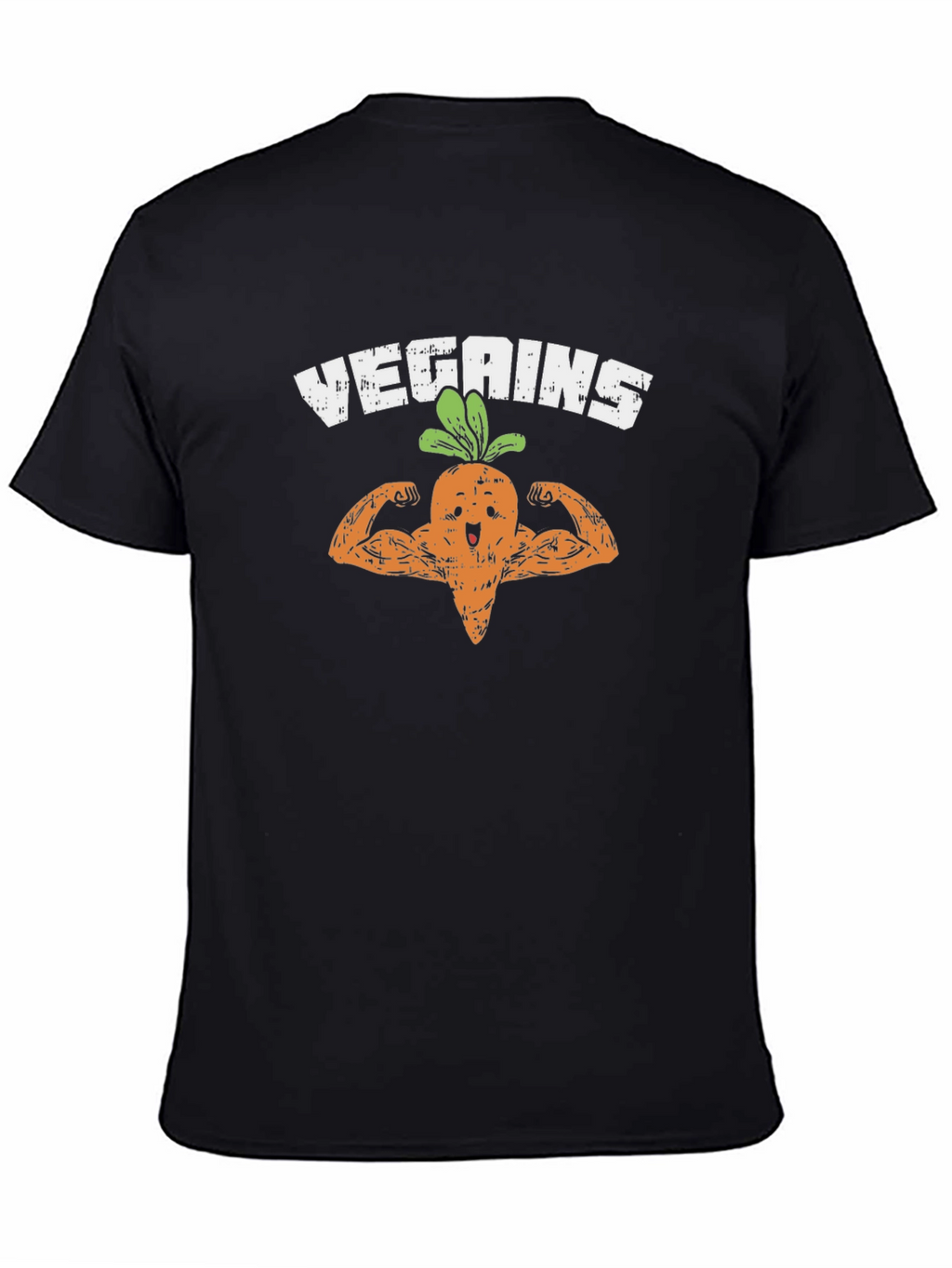 Vegains Carrot Muscle T-Shirt