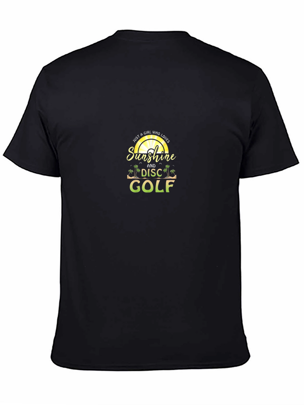 Sunshine and Disc Golf Graphic T-Shirt