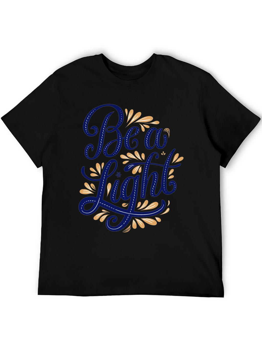 Beau Light Graphic T-Shirt - Premium Black Cotton Tee