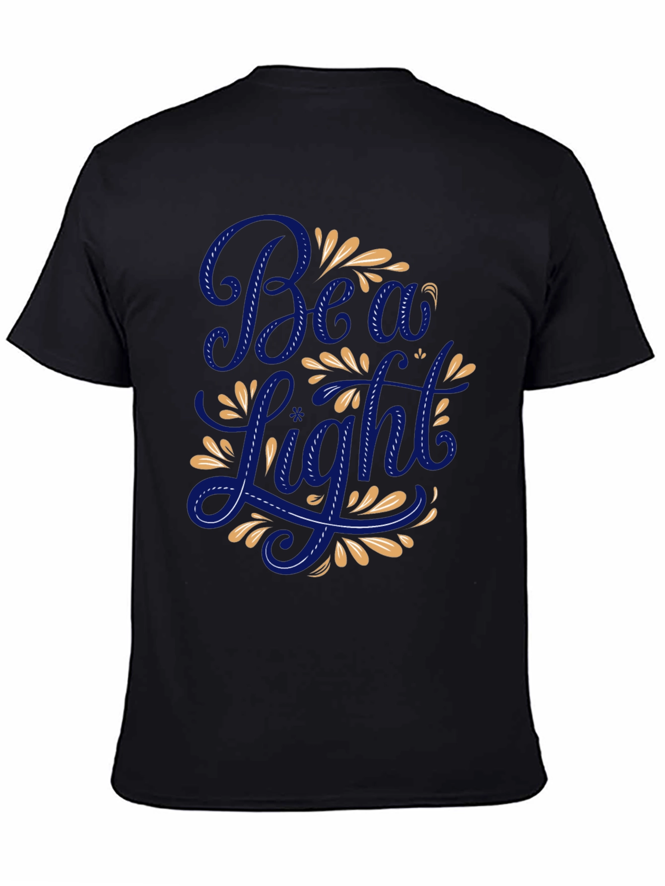 Beau Light Graphic T-Shirt - Premium Black Cotton Tee