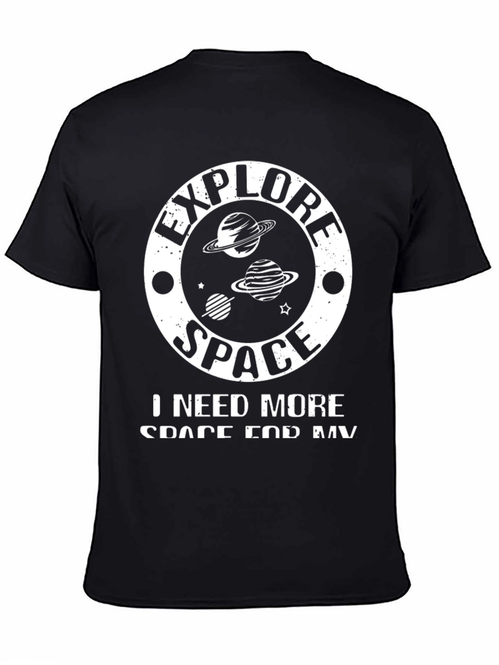 Explore Space Graphic T-Shirt