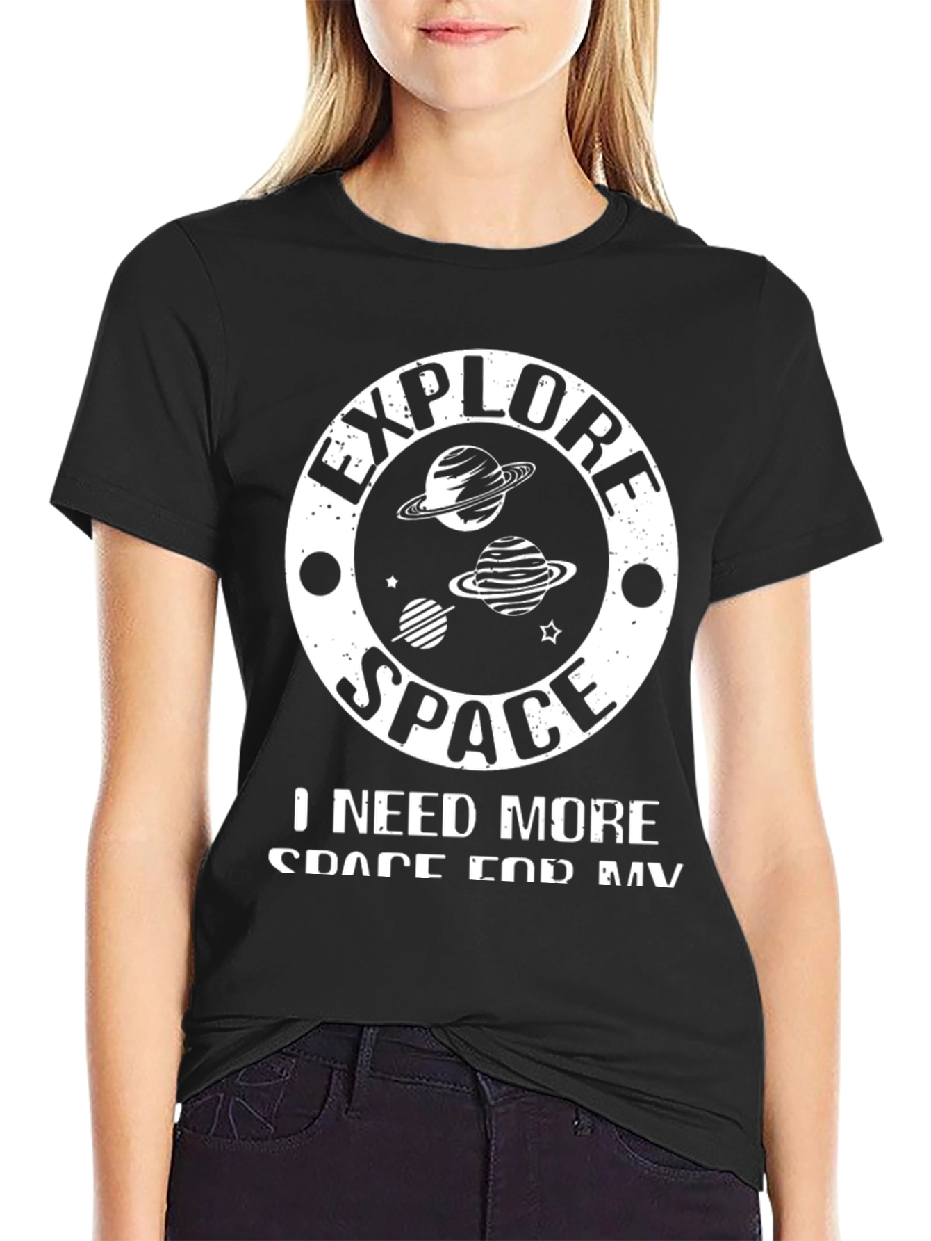 Explore Space Graphic T-Shirt