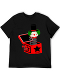 Antisocial Clown Jack-in-the-Box Graphic Tee