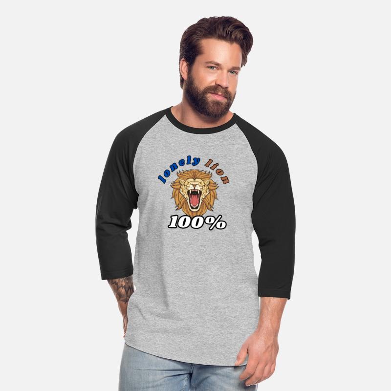 lonely lion 100% shirt