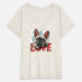 Love with French Bulldog