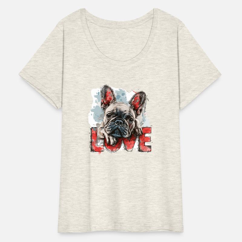 Love with French Bulldog