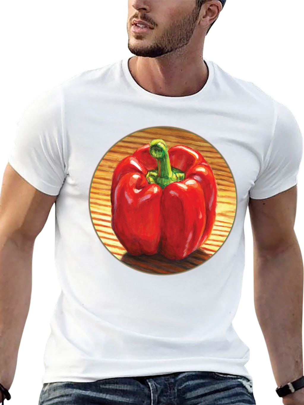 Red Pepper Graphic Tee - Bold & Unique Style