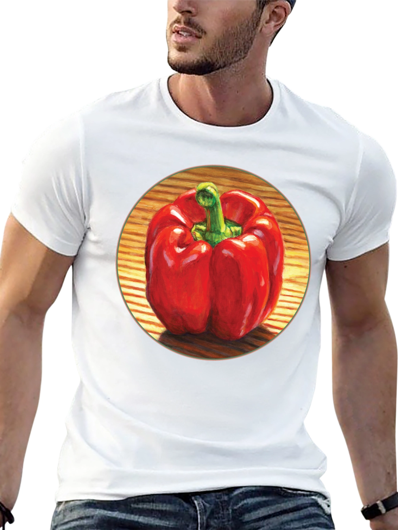 Red Pepper Graphic Tee - Bold & Unique Style