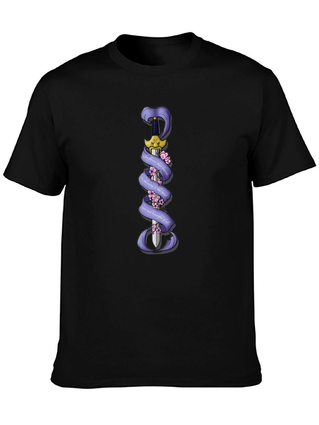 Sword & Cherry Blossom Graphic Tee