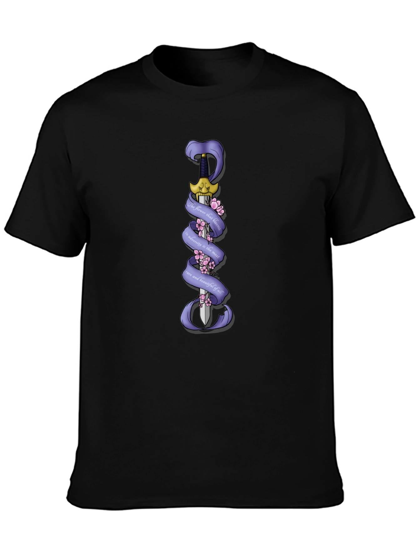 Sword & Cherry Blossom Graphic Tee