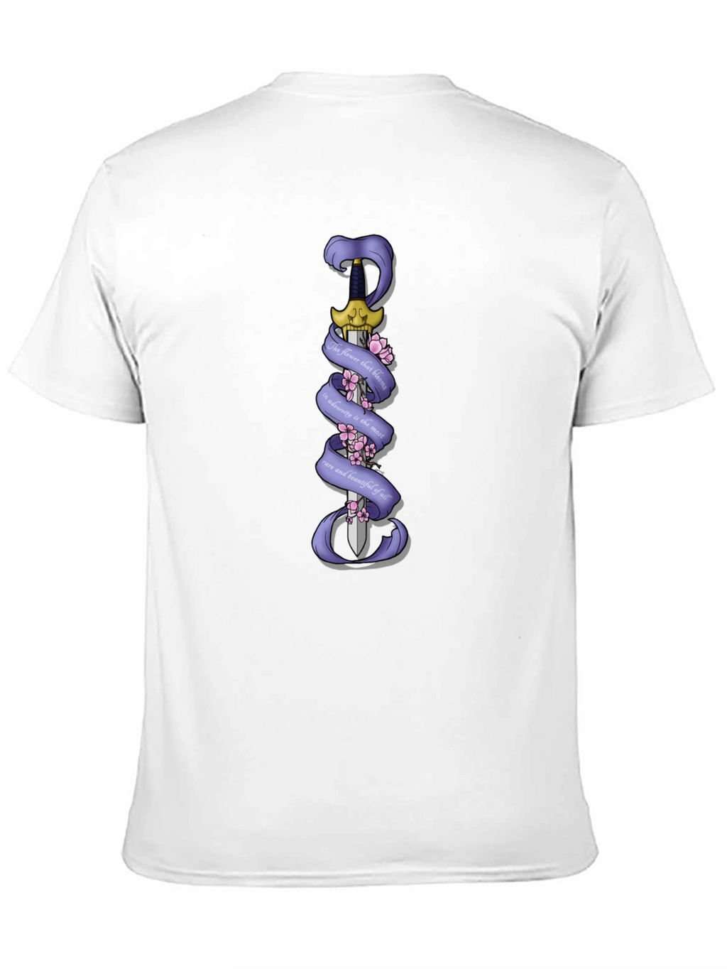 Sword & Cherry Blossom Graphic Tee