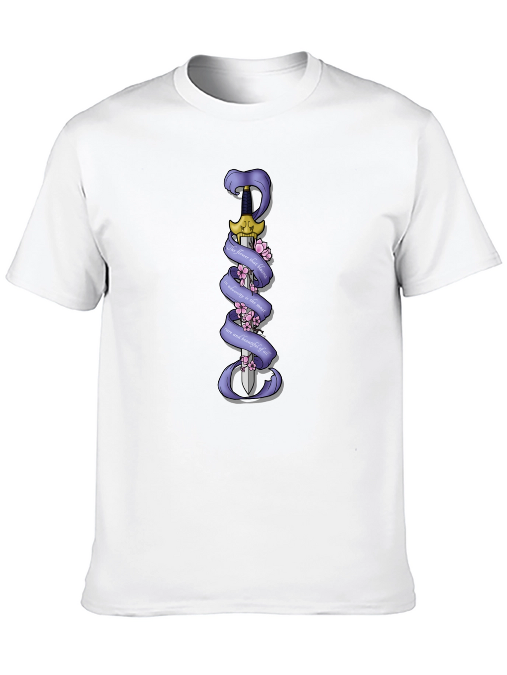Sword & Cherry Blossom Graphic Tee