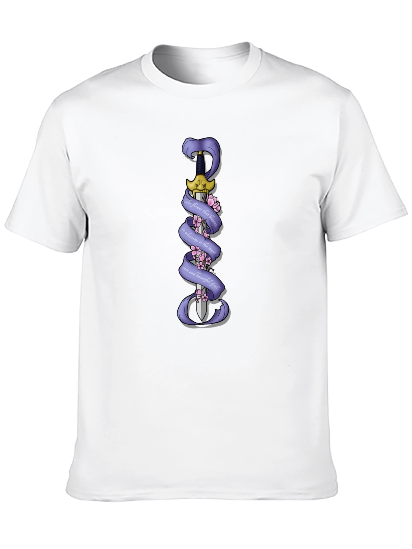 Sword & Cherry Blossom Graphic Tee