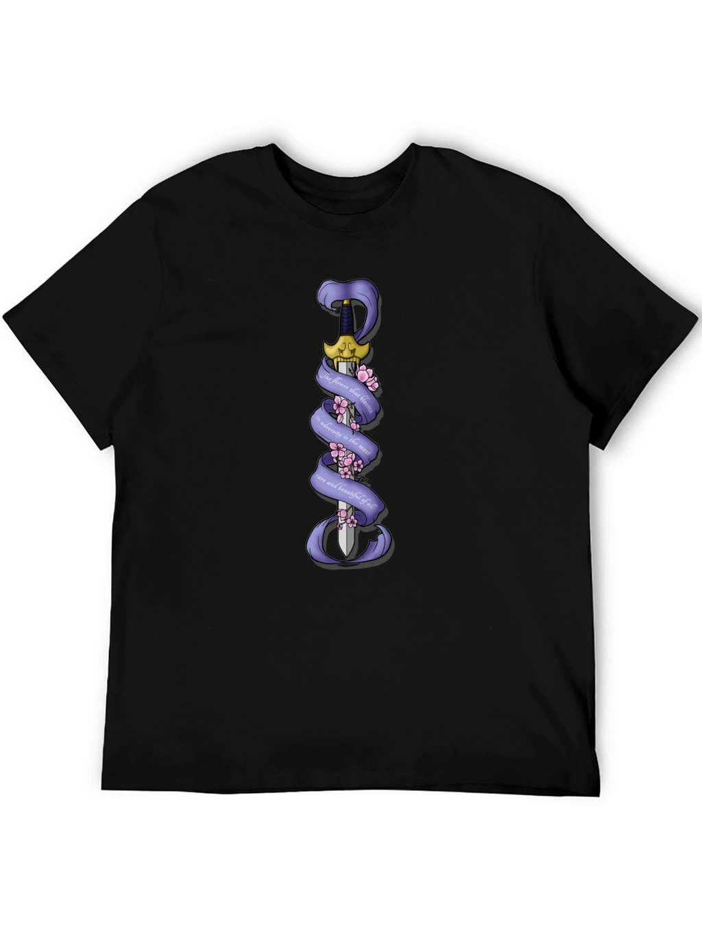 Sword & Cherry Blossom Graphic Tee