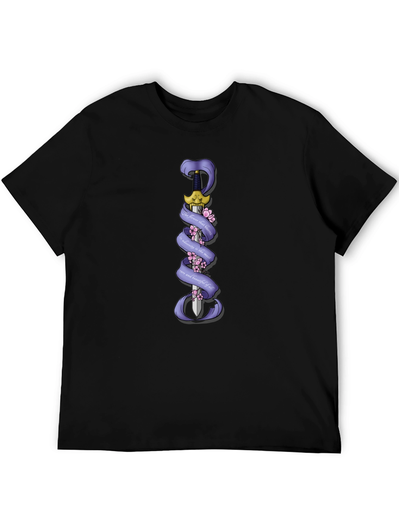 Sword & Cherry Blossom Graphic Tee