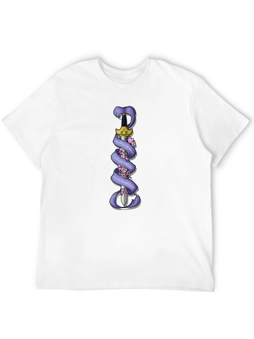 Sword & Cherry Blossom Graphic Tee