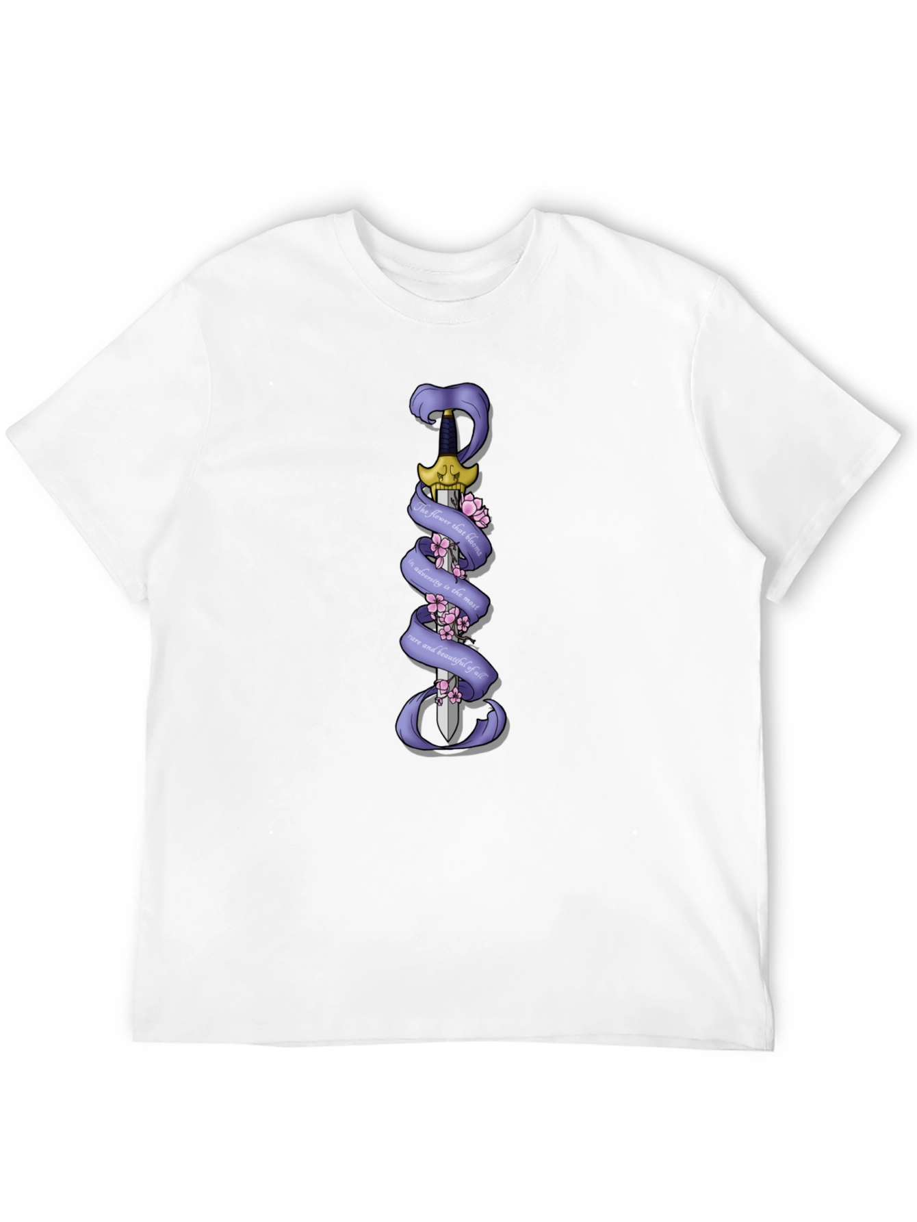 Sword & Cherry Blossom Graphic Tee