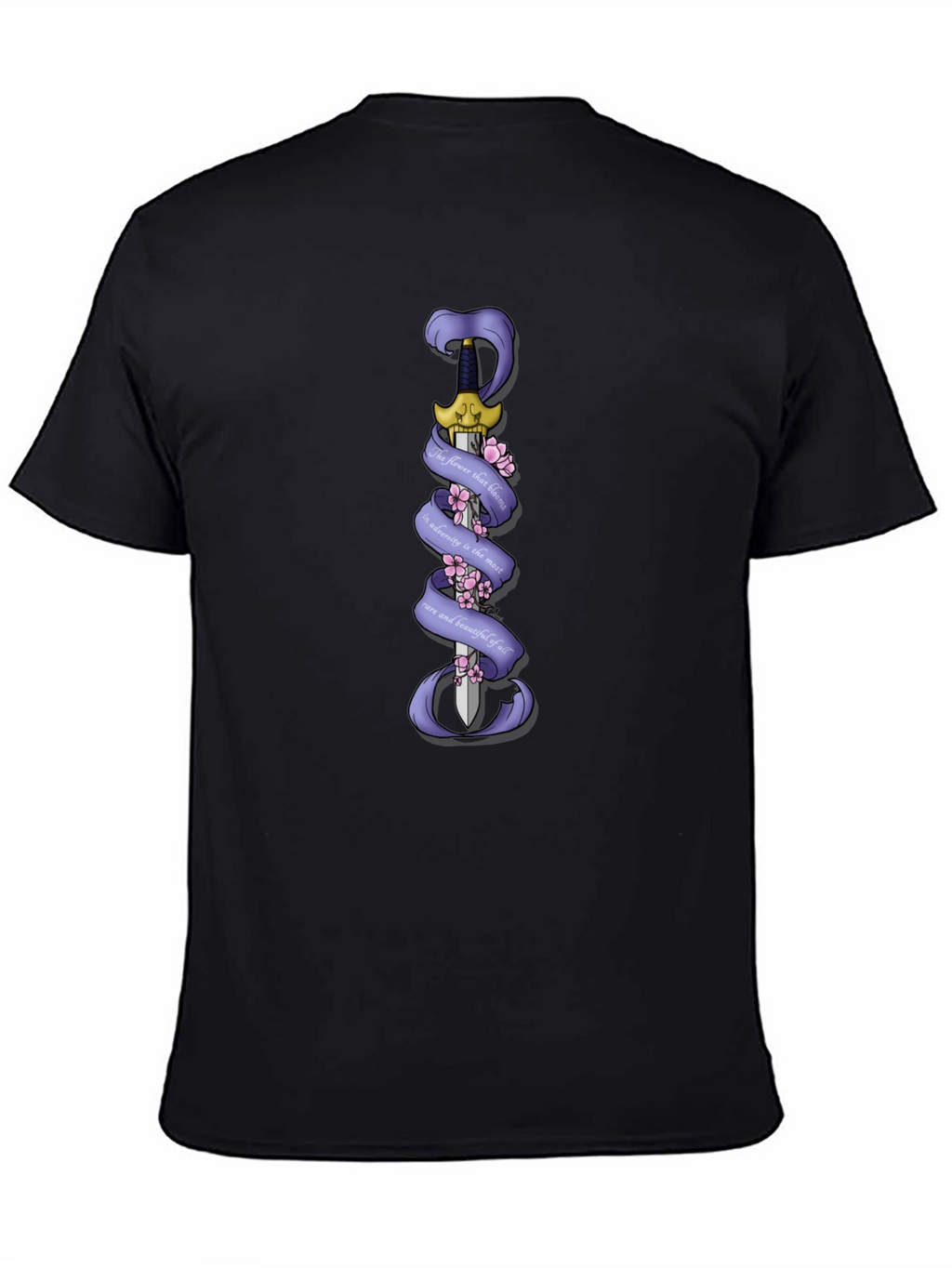 Sword & Cherry Blossom Graphic Tee
