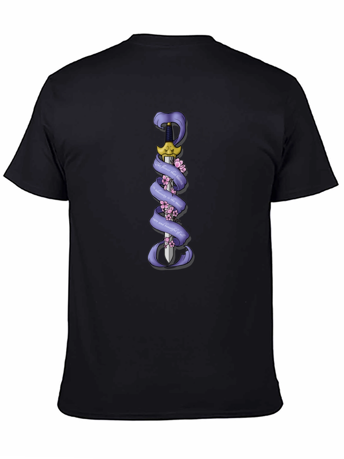 Sword & Cherry Blossom Graphic Tee