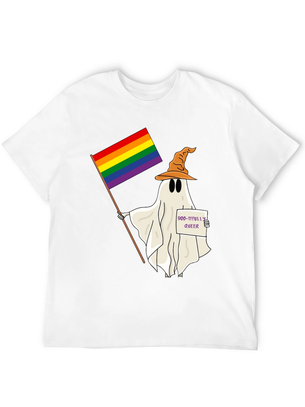 Boo-tifully Queer Ghost T-Shirt