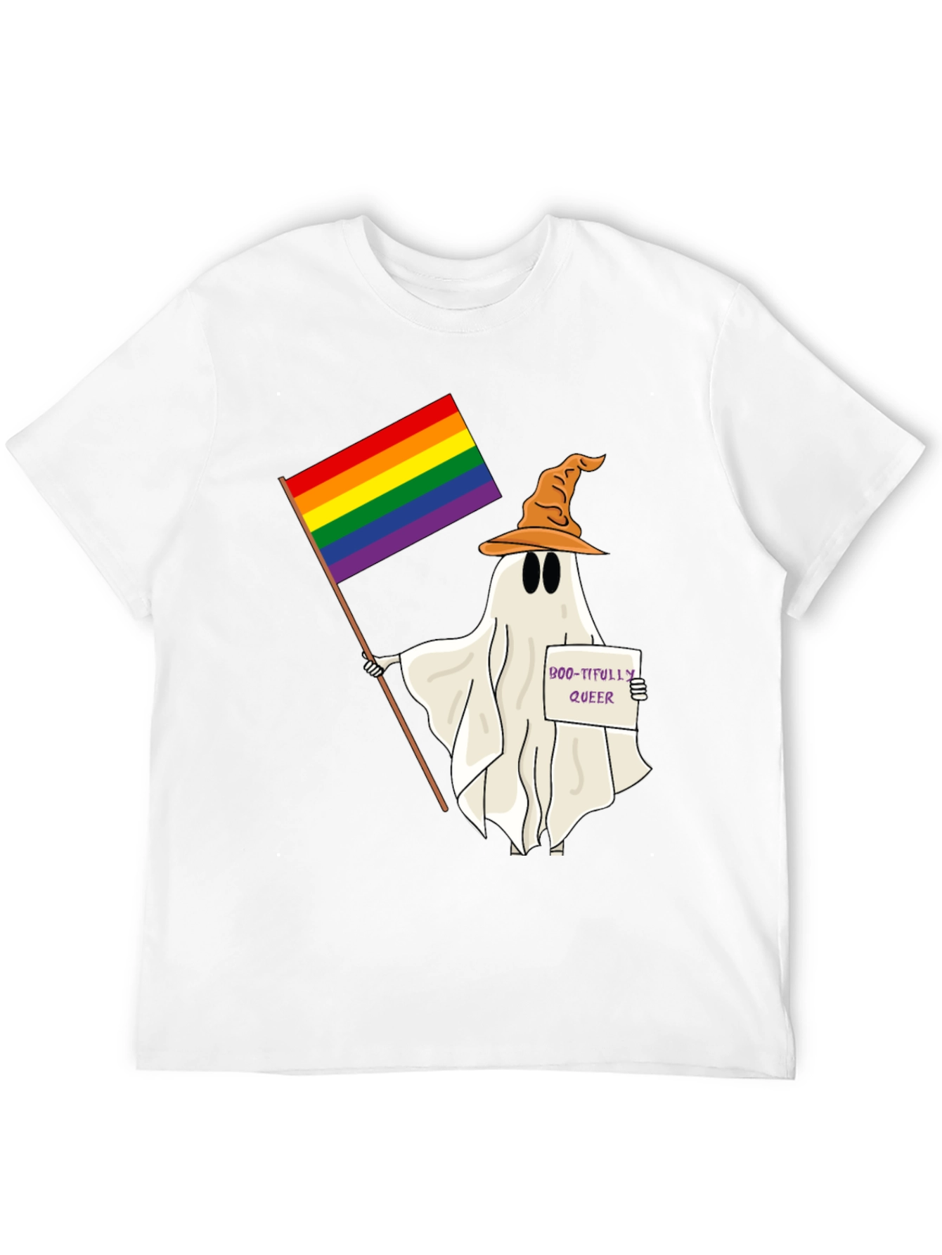 Boo-tifully Queer Ghost T-Shirt