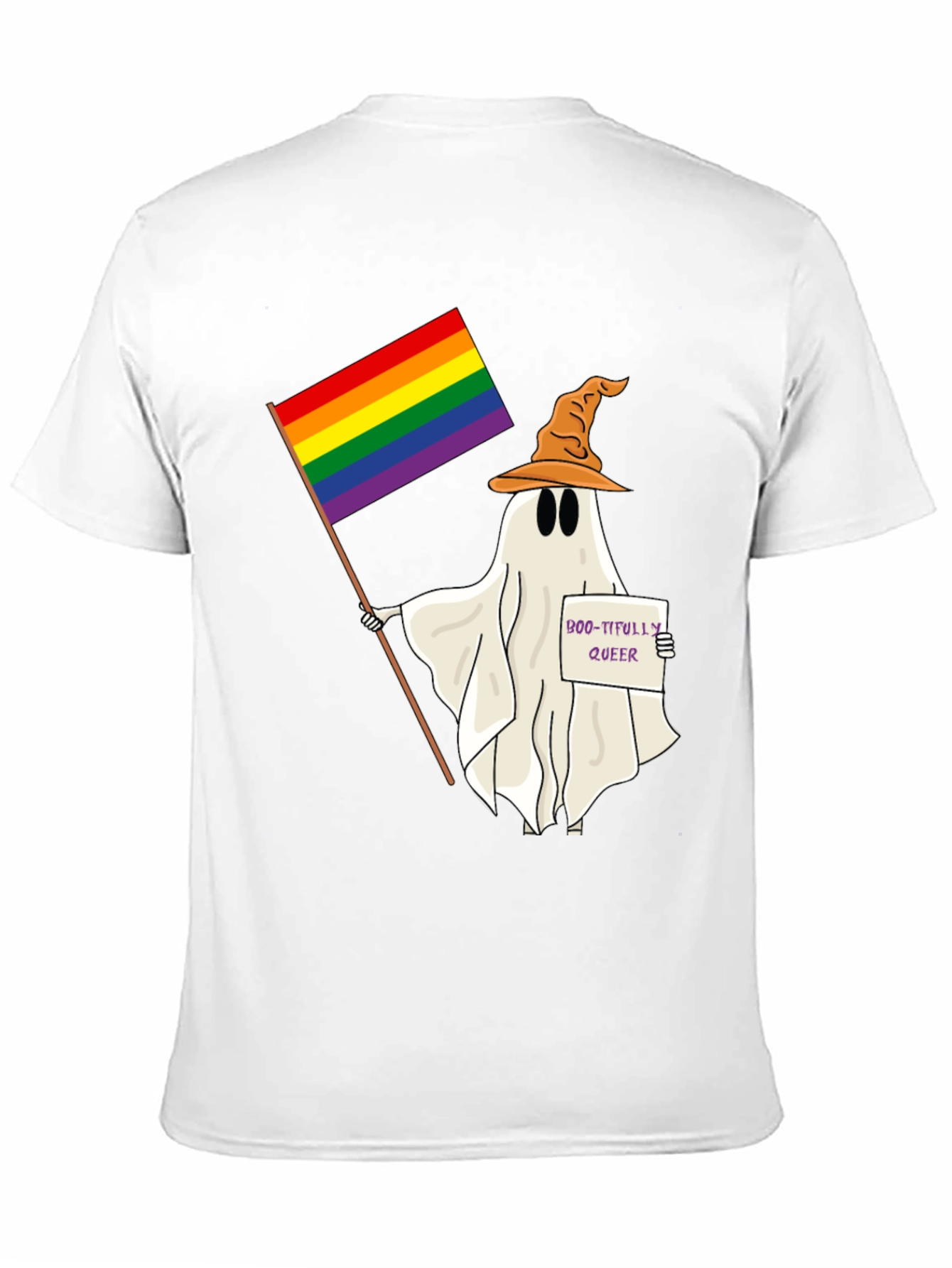 Boo-tifully Queer Ghost T-Shirt