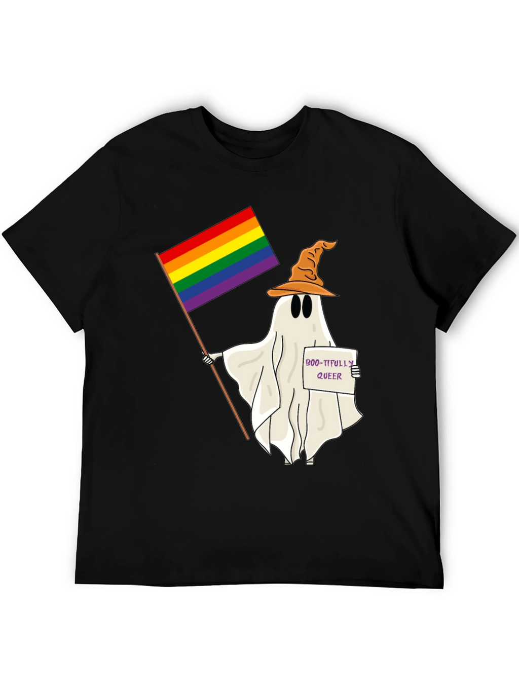 Boo-tifully Queer Ghost T-Shirt