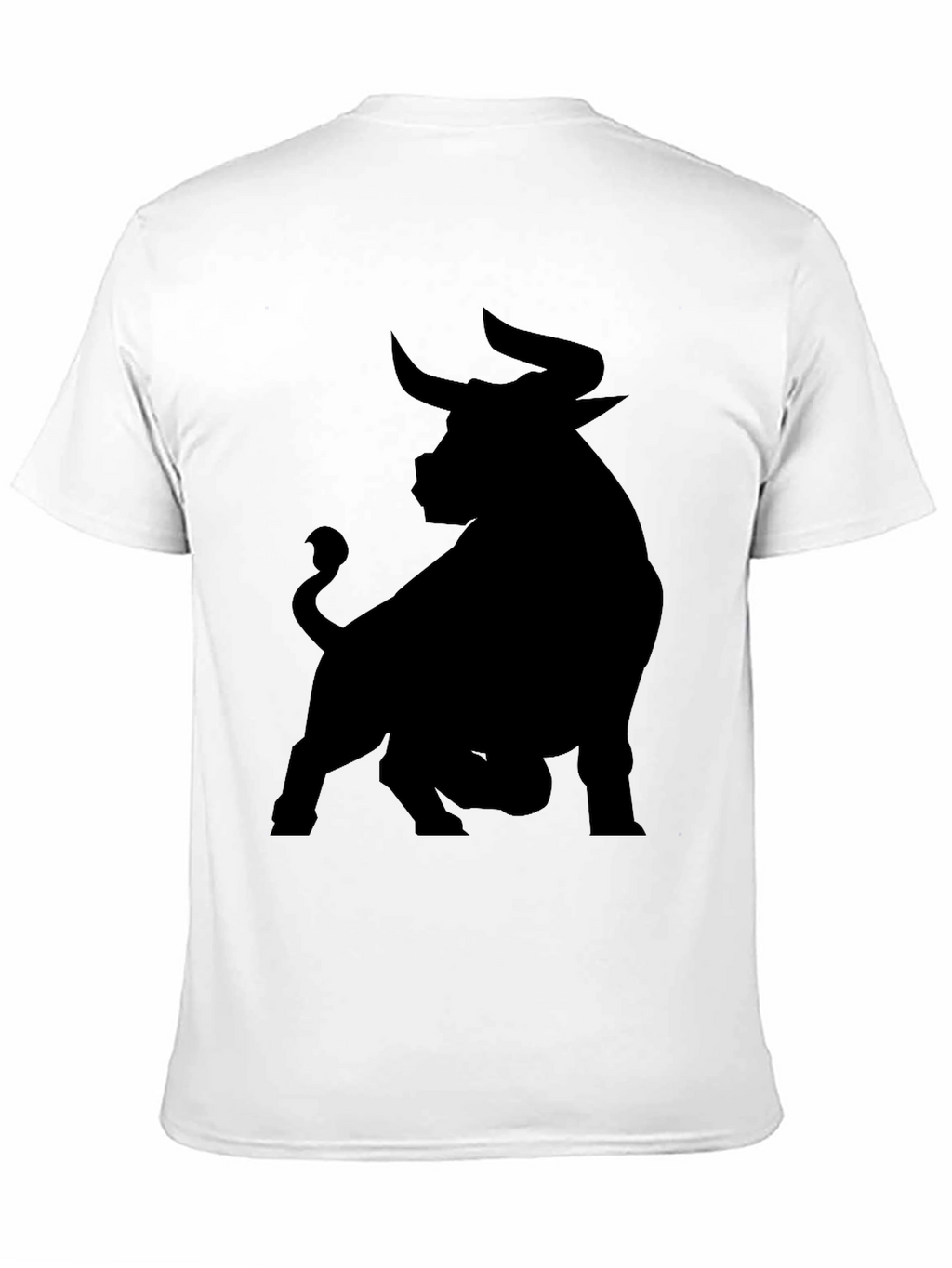 Black Bull Silhouette Graphic Tee