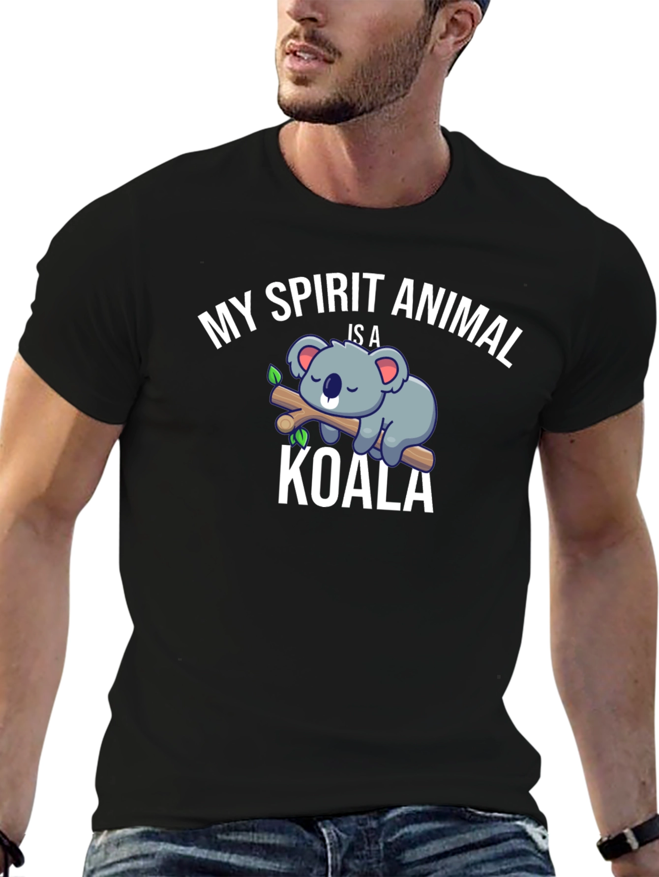 Koala Spirit Animal Graphic T-Shirt
