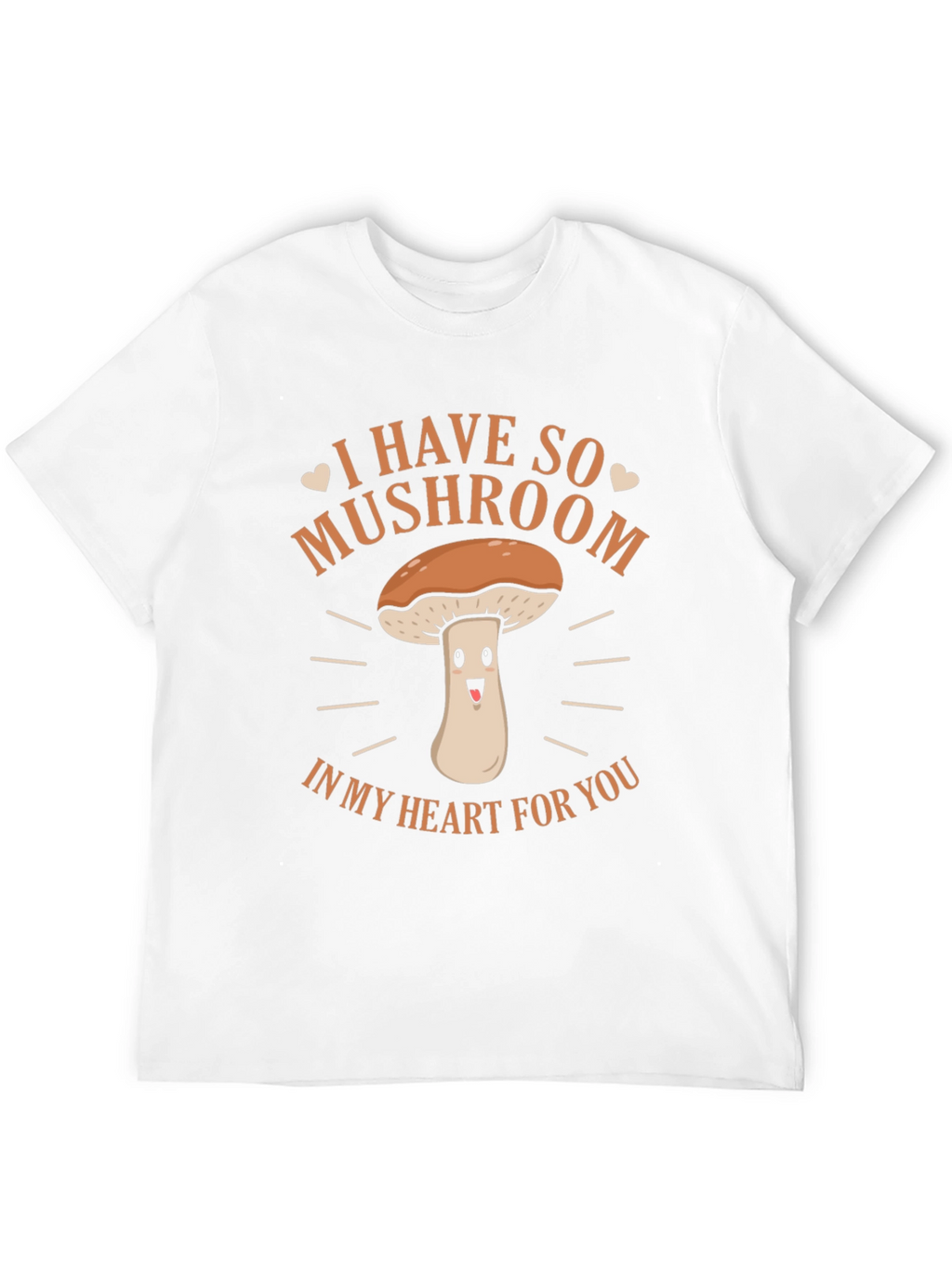 Mushroom Heart T-Shirt - Love & Laughter Tee