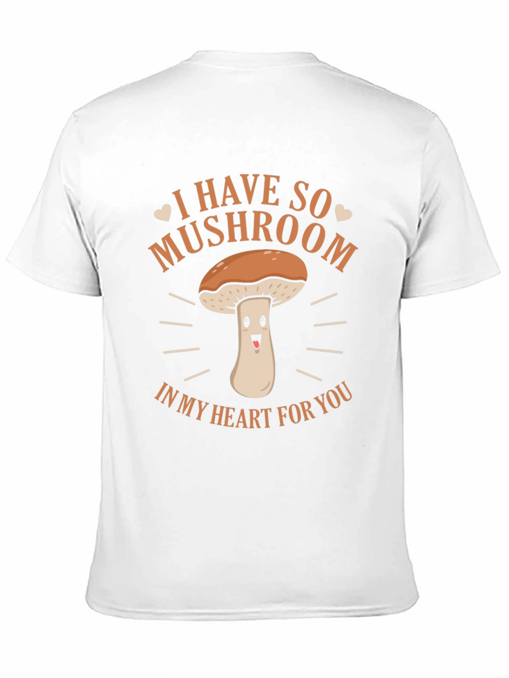 Mushroom Heart T-Shirt - Love & Laughter Tee