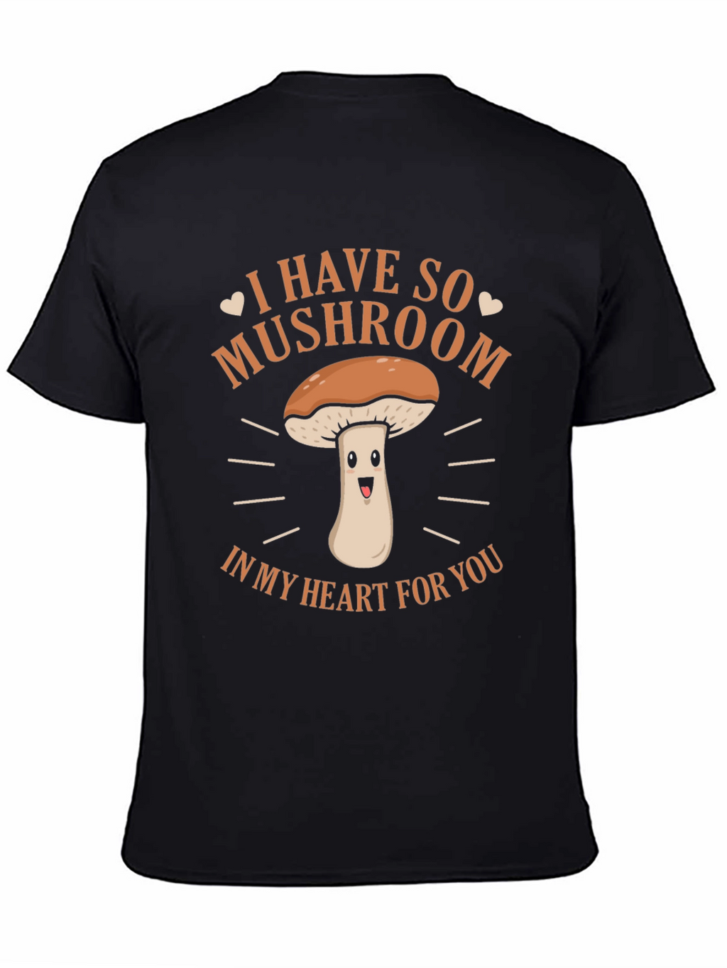 Mushroom Heart T-Shirt - Love & Laughter Tee