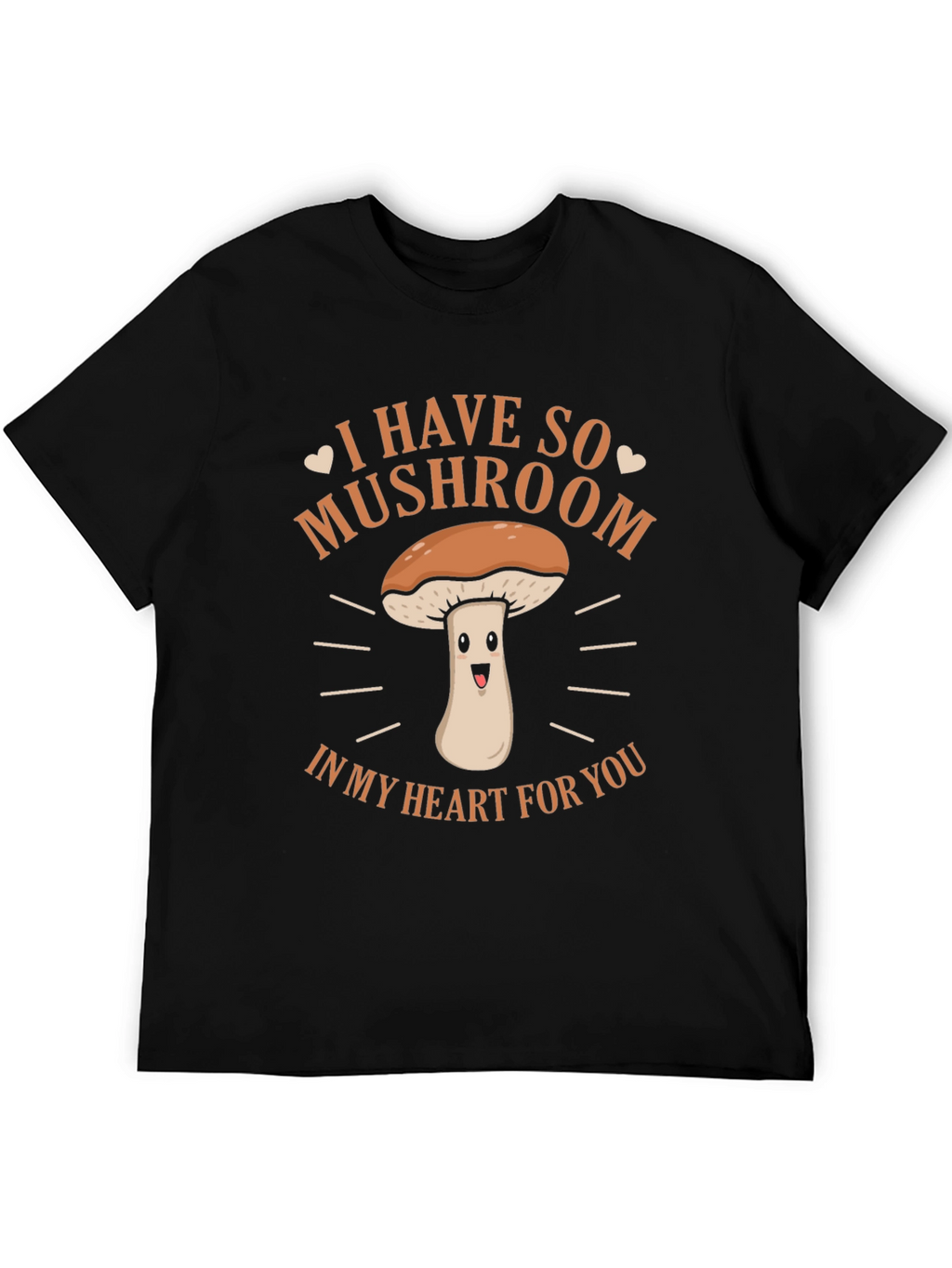 Mushroom Heart T-Shirt - Love & Laughter Tee