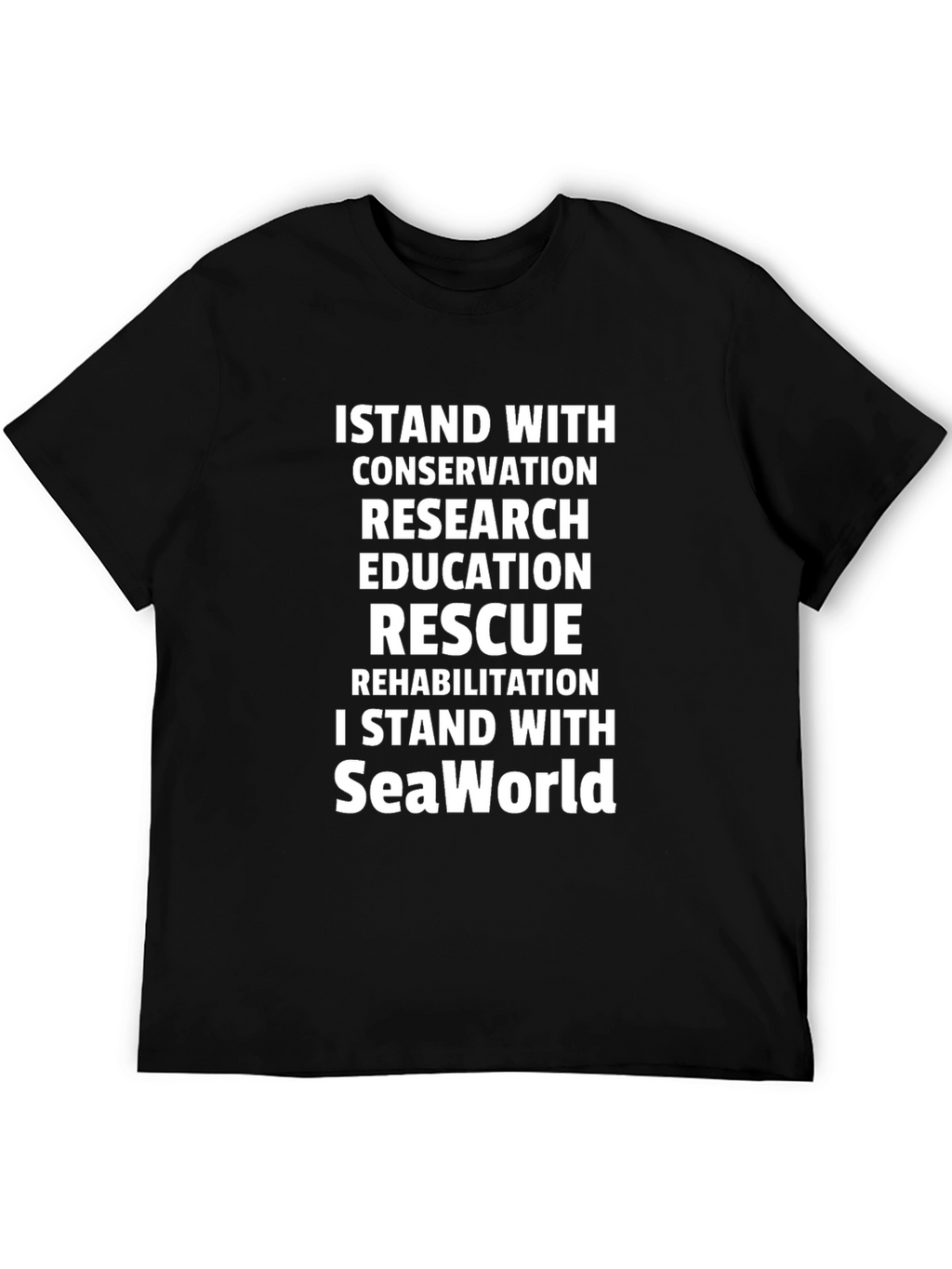 I Stand With SeaWorld Graphic Tee
