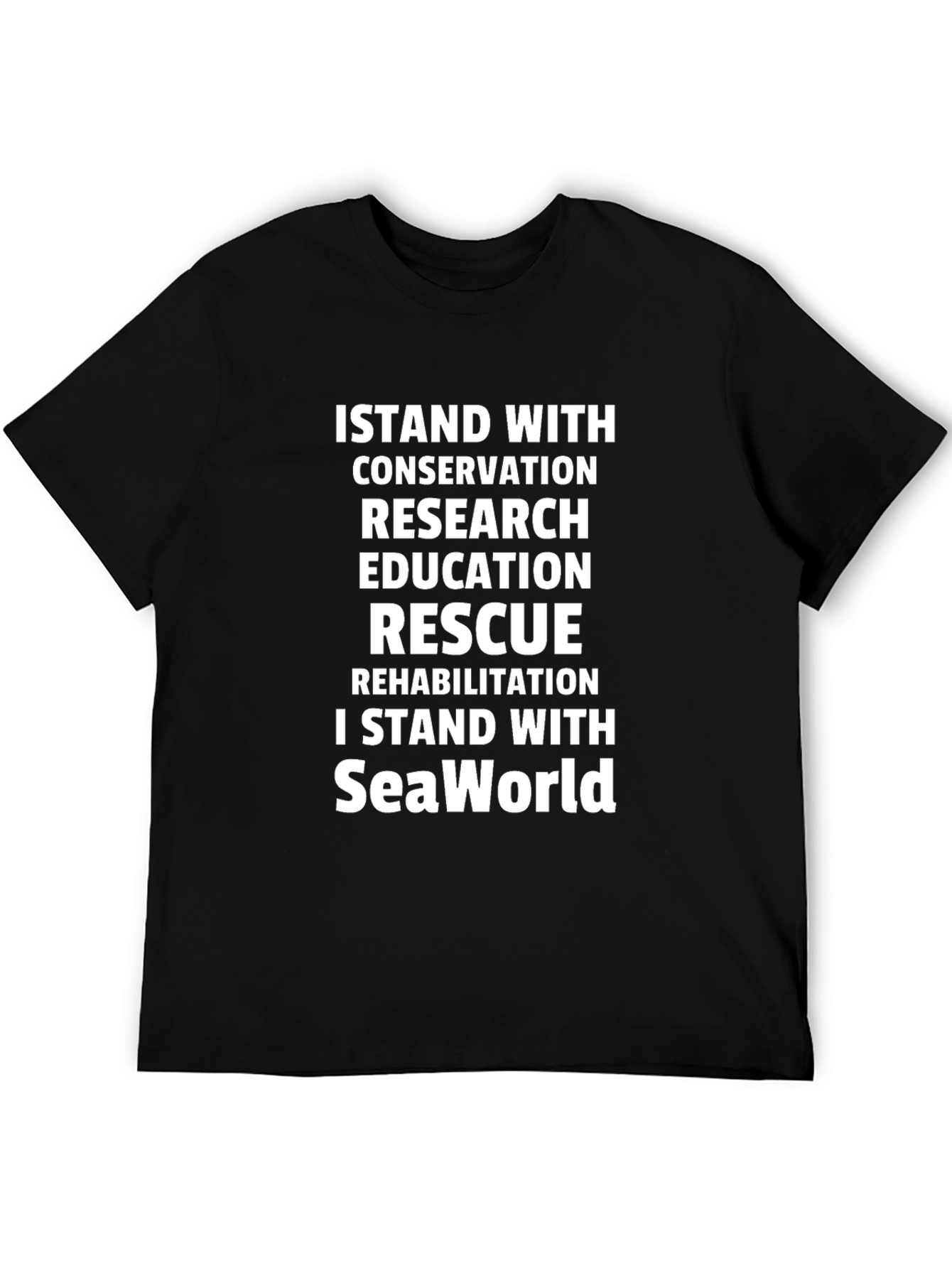 I Stand With SeaWorld Graphic Tee