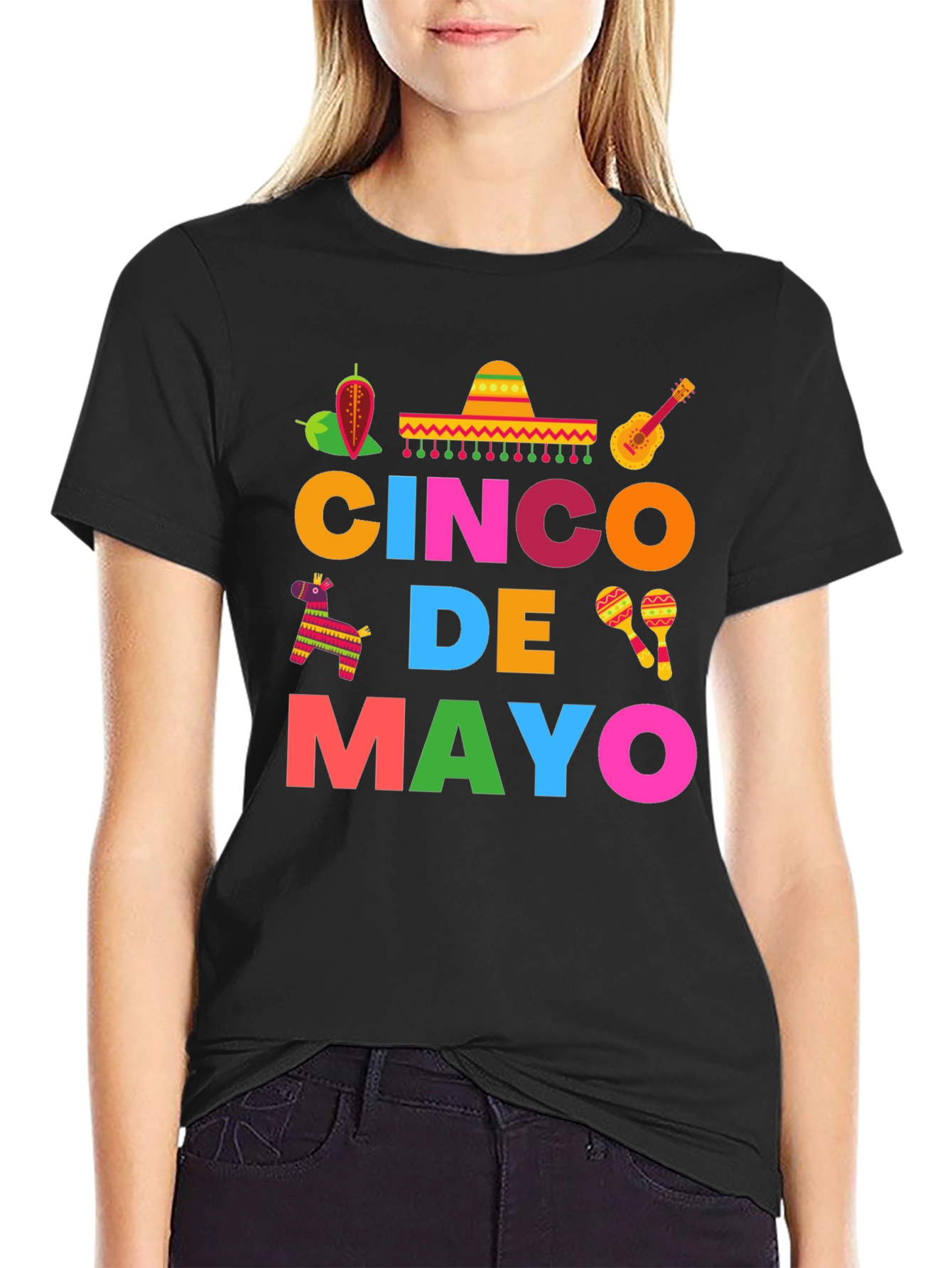 Cinco De Mayo Graphic T-Shirt - Mens Festive Tee