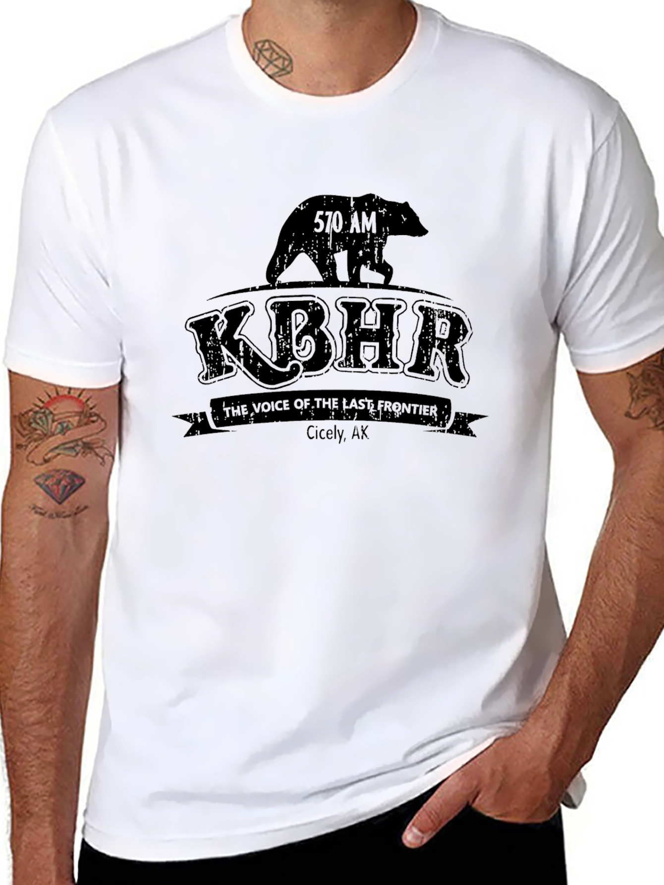 KBHR The Voice of the Last Frontier T-Shirt