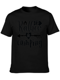 Camping T-Shirt - Rather Be Camping Graphic Tee