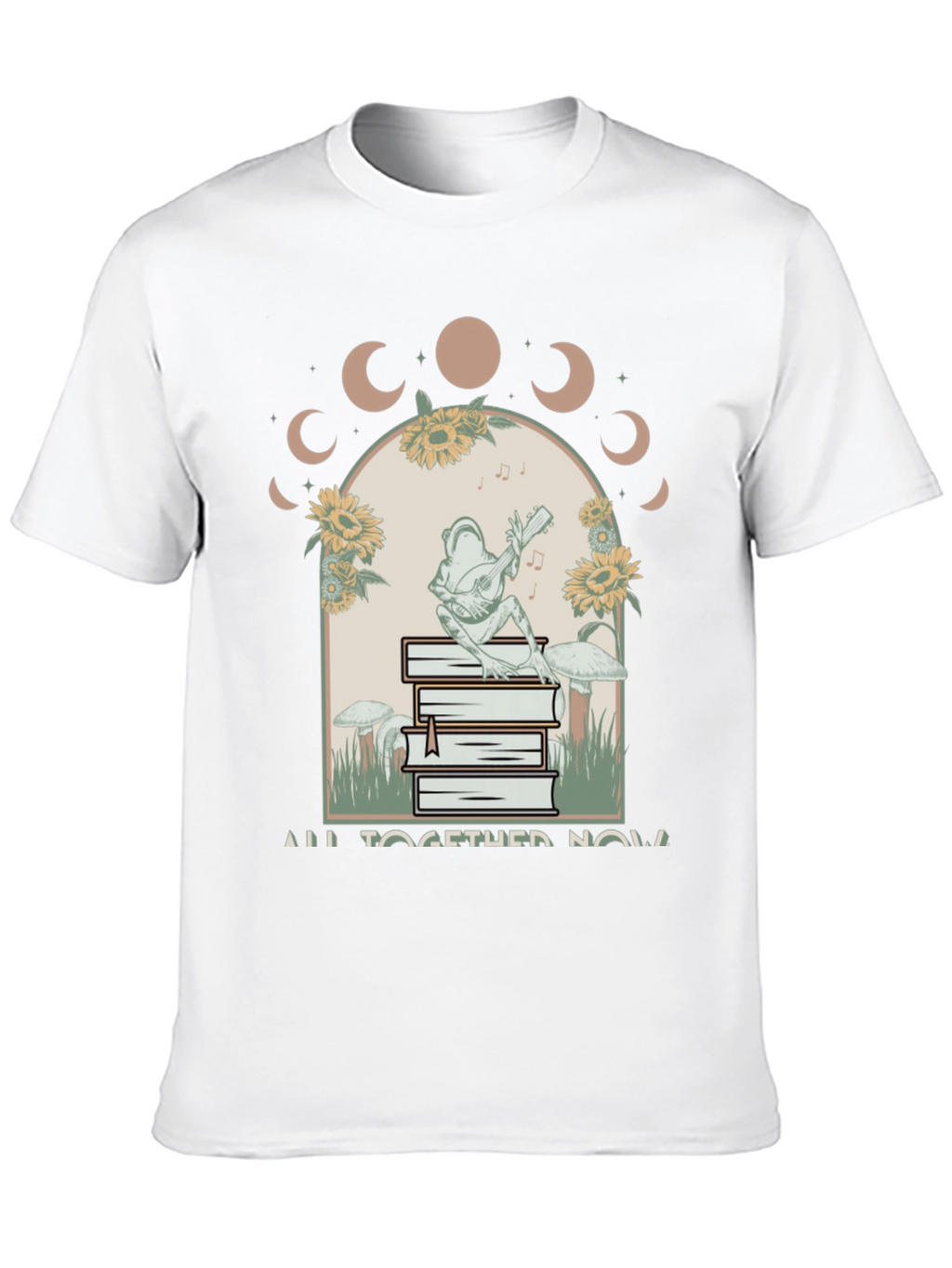 Frog Playing Guitar T-Shirt All Together Now