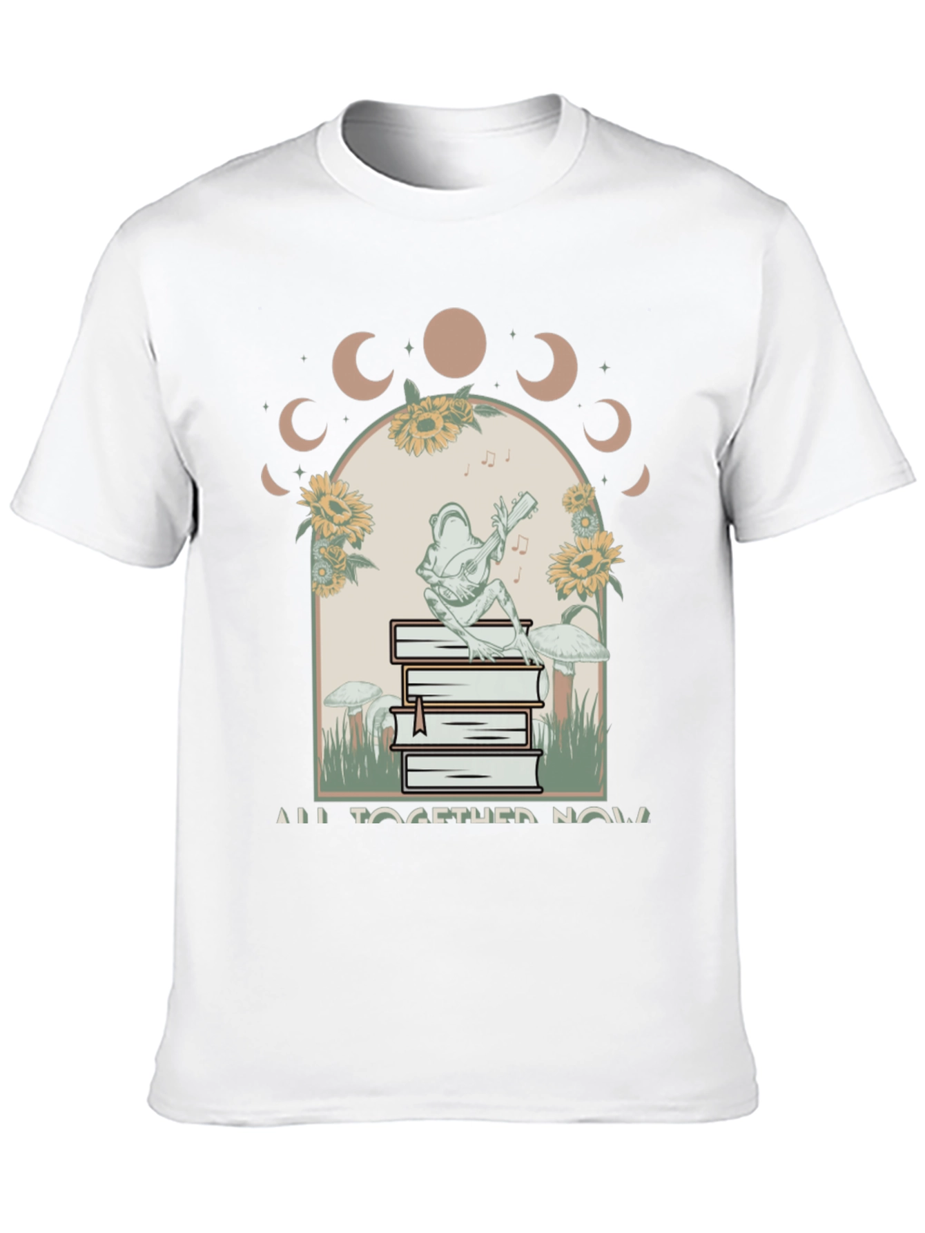 Frog Playing Guitar T-Shirt All Together Now