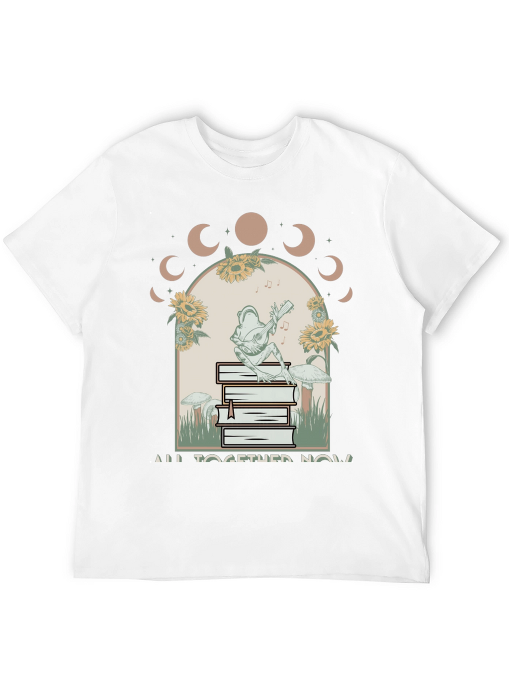 Frog Playing Guitar T-Shirt All Together Now