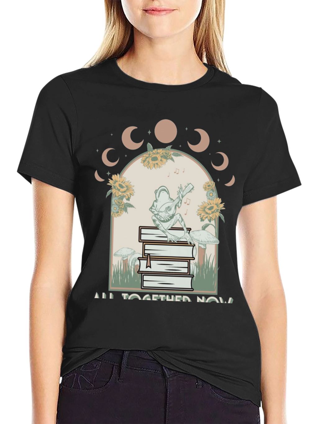 Frog Playing Guitar T-Shirt All Together Now