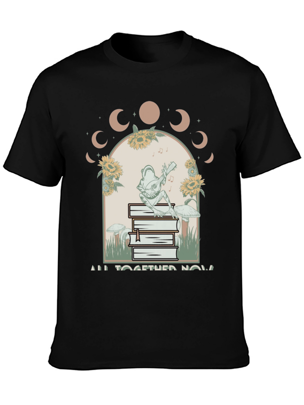 Frog Playing Guitar T-Shirt All Together Now