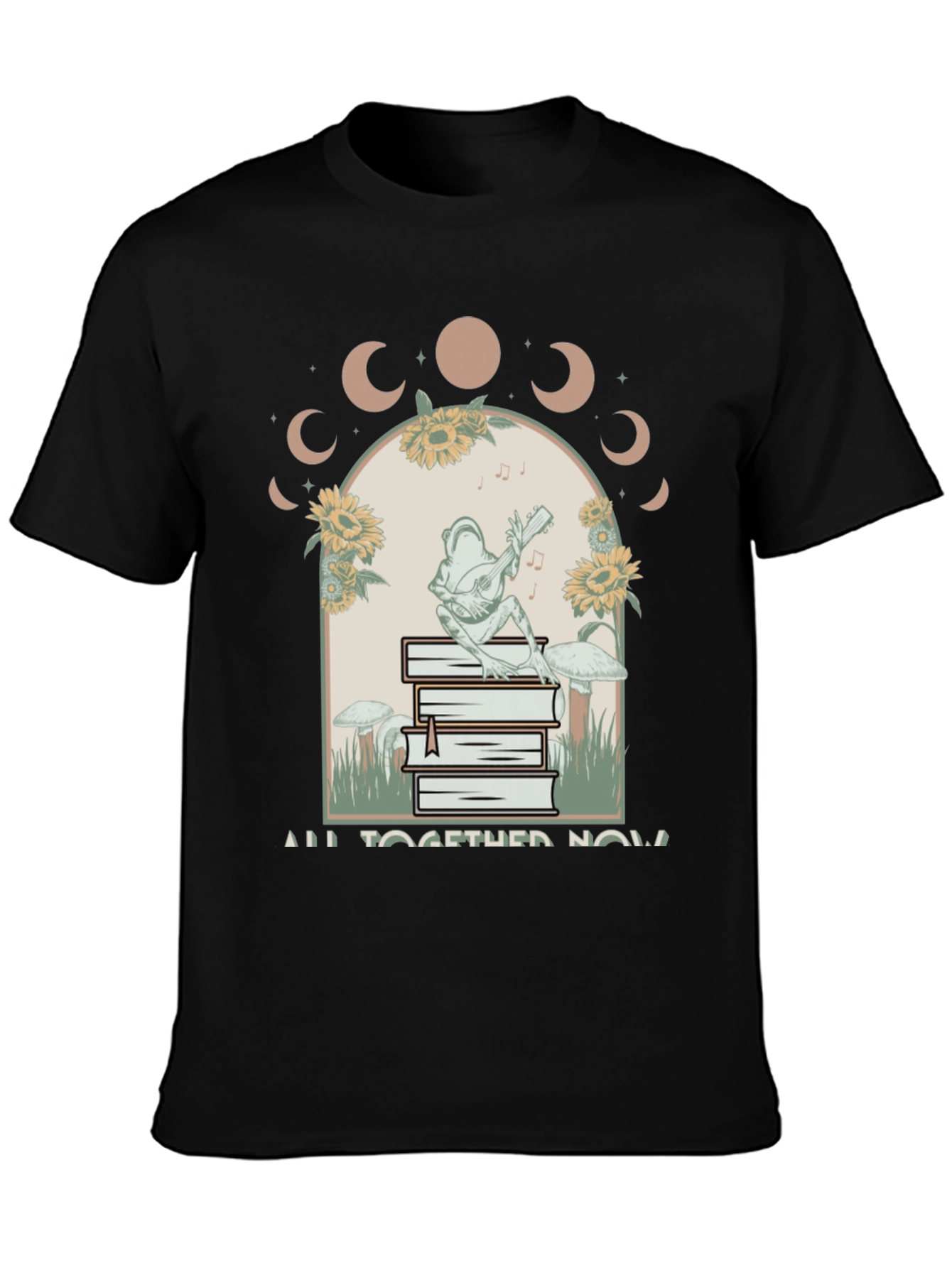 Frog Playing Guitar T-Shirt All Together Now
