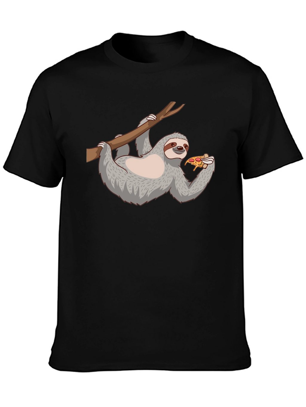 Sloth Pizza T-Shirt - Funny Animal Graphic Tee