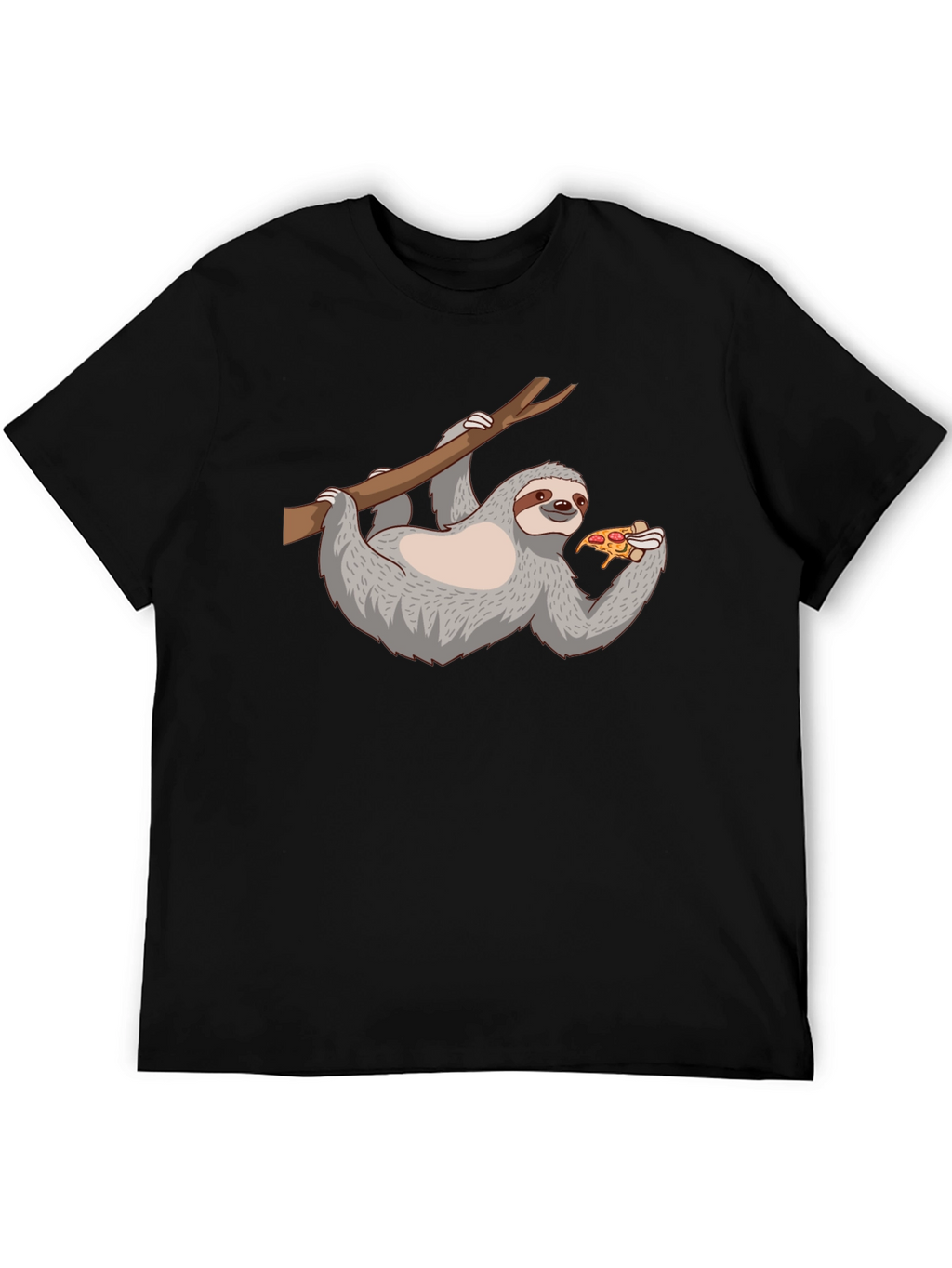 Sloth Pizza T-Shirt - Funny Animal Graphic Tee