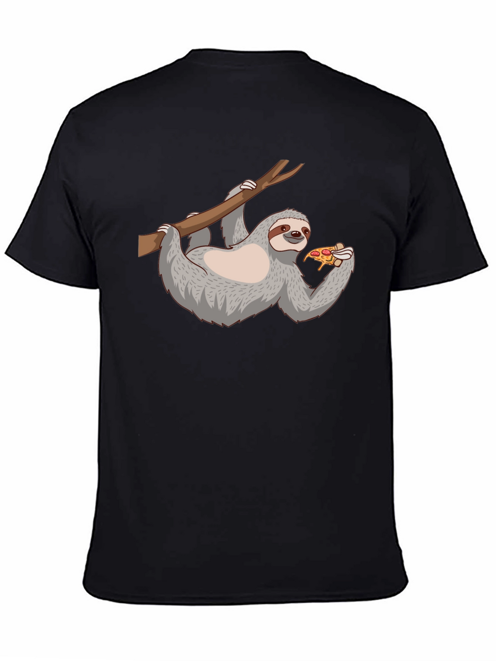 Sloth Pizza T-Shirt - Funny Animal Graphic Tee
