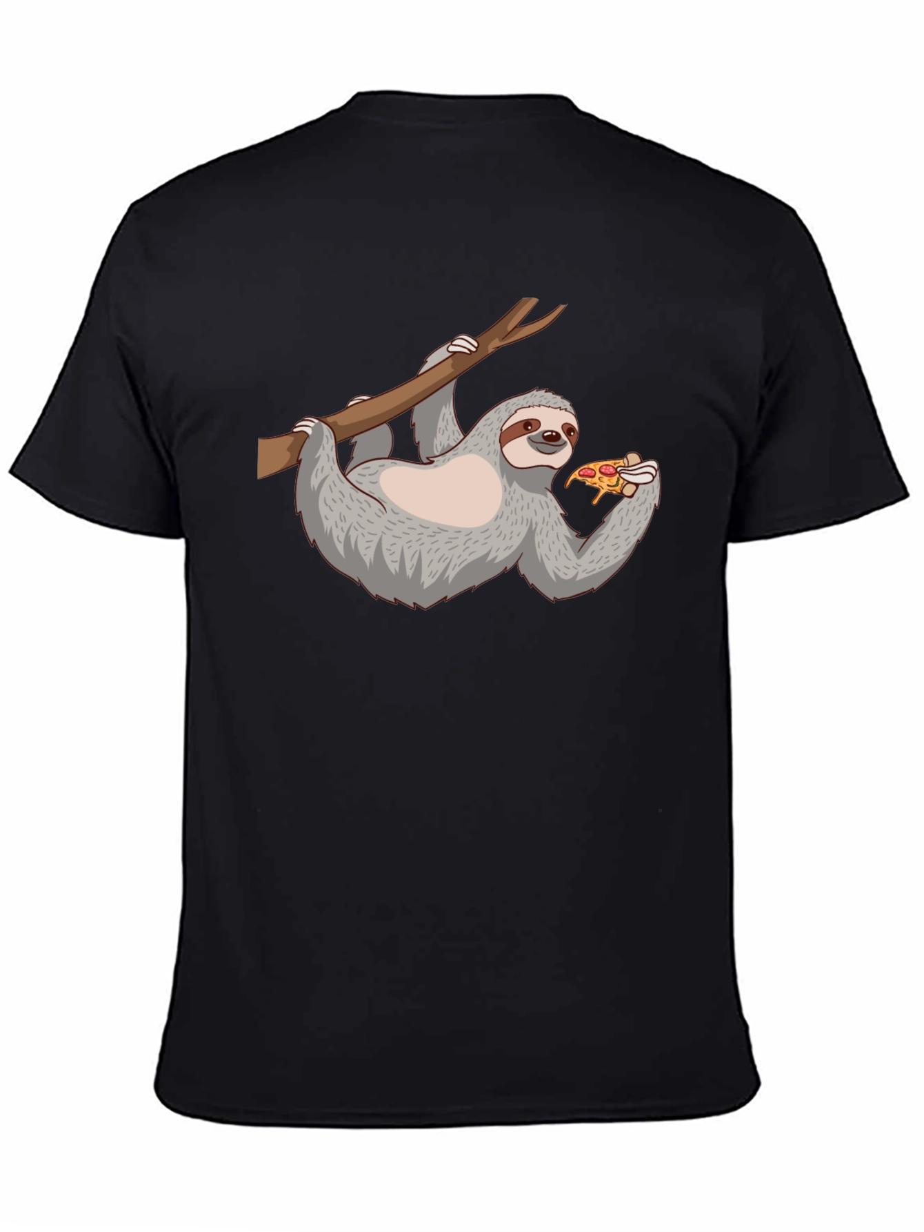 Sloth Pizza T-Shirt - Funny Animal Graphic Tee
