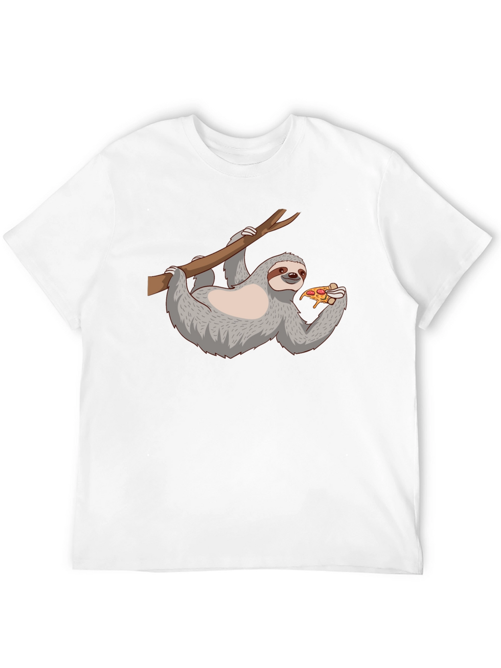 Sloth Pizza T-Shirt - Funny Animal Graphic Tee